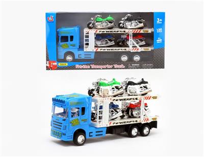 INERTIA DOUBLE DECK TRACTOR (CARRYING 4 HARLEY) - OBL855202