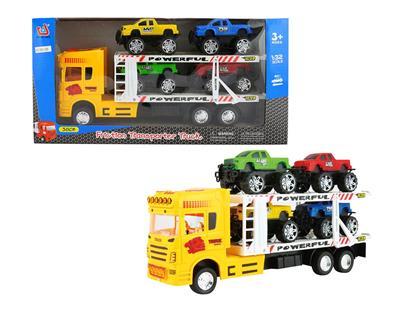 INERTIA DOUBLE DECK TRACTOR (CARRYING 4 PICKUP TRUCKS) - OBL855204