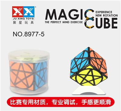 FIVE-POINT STAR BLACK STICKER - OBL855518