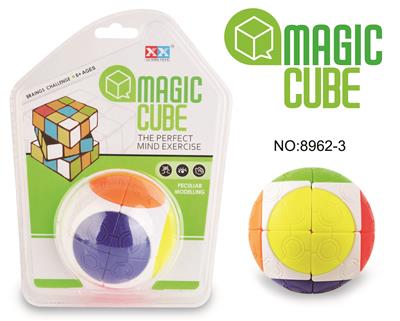 SIX COLOR FOOTBALL CUBE - OBL855561