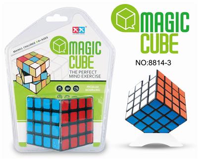 FOURTH ORDER BLACK STICKER MAGIC CUBE - OBL855673