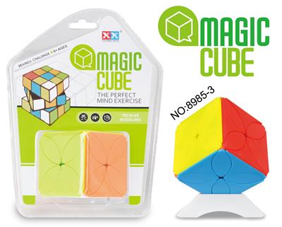 FOUR-LEAF GRASS SOLID RUBIKS CUBE - OBL855749