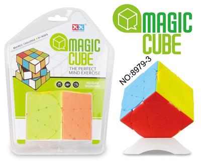 FIVE POINTED STAR REAL COLOR MAGIC CUBE - OBL855752