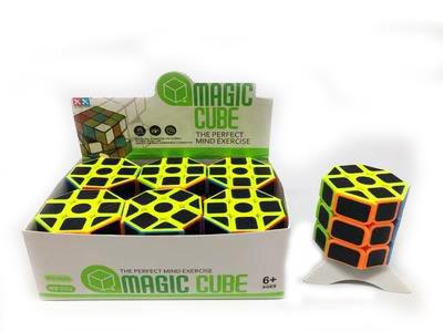OCTAGONAL CARBON FIBER FINGERTIP RUBIKS CUBE - OBL855824