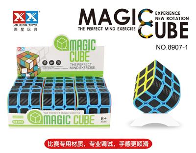 THREE-FACE SOLID CARBON FIBER RUBIKS CUBE - OBL855827