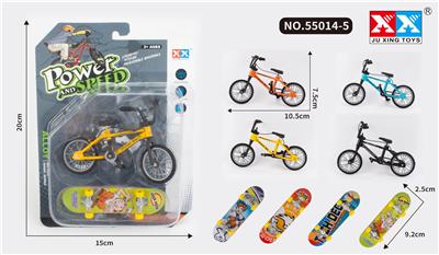 ALLOY DOUBLE-BARREL BICYCLE ALLOY THERMAL TRANSFER SKATEBOARD - OBL855964
