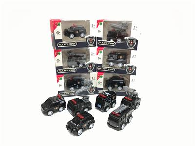 MIER Q RETURN ALLOY POLICE CAR - OBL856240