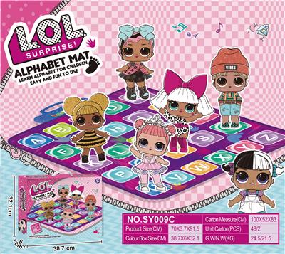 ENGLISH DANCE BLANKET LOL - OBL856339