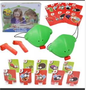 Tic Tac Tongue Competitive Color Changer Blow Dragon Table Game - OBL856370