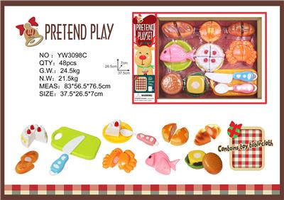 SET CUT MUSIC TABLECLOTH - OBL856661