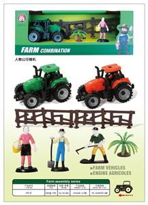 滑行农夫车农场套装 - OBL856669