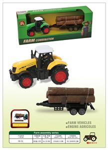 ALLOY CAR WITH WOODEN STRIP - OBL856671