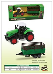 ALLOY CAR WITH FENCE BUCKET - OBL856675