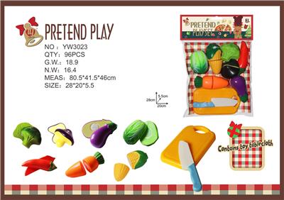 VEGETABLE CUTTING TABLE CLOTH - OBL856698