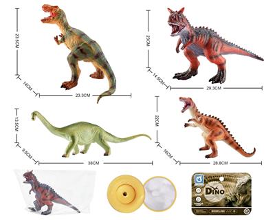 充棉搪胶恐龙带声音 - OBL857058