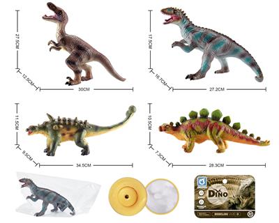 充棉搪胶恐龙带声音 - OBL857062