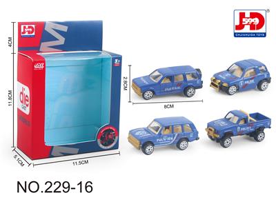 ALLOY POLICE CAR - OBL857295