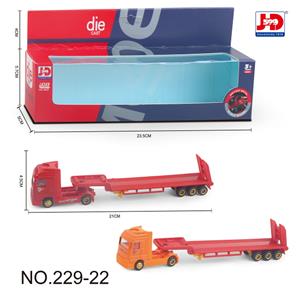 ALLOY FLAT TRACTOR HEAD RED - OBL857301