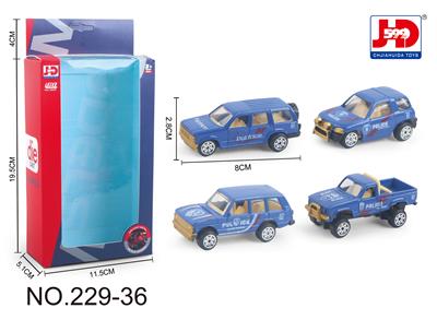 ALLOY POLICE CAR - OBL857310