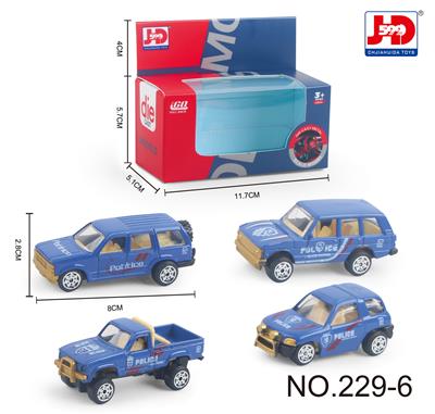 ALLOY POLICE CAR - OBL857329