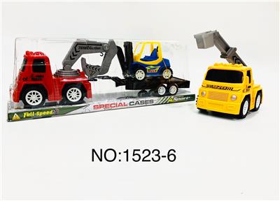 MIXED LOADING OF TWO TYPES OF INERTIAL ENGINEERING VEHICLES WITH CRANE AND FORKLIFT - OBL857380