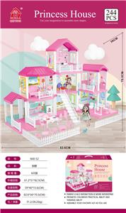 自装别墅屋+6寸芭比2只 - OBL857445