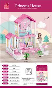 自装别墅屋+6寸芭比1只 - OBL857459