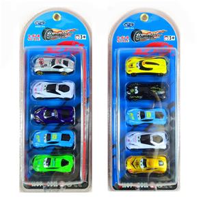 5 CARTOON ALLOY CARS - OBL857553