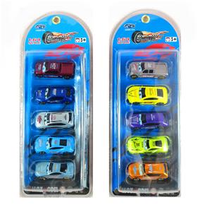 5 CARTOON ALLOY CARS - OBL857554