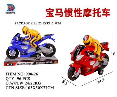 BMW INERTIAL MOTORCYCLE - OBL857731