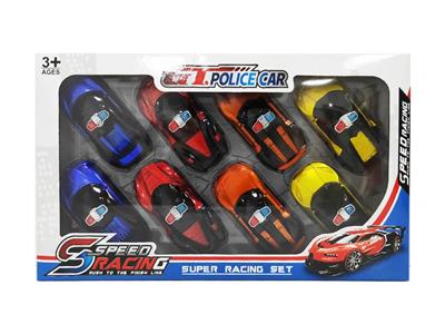 透明喷漆回力警车 - OBL857852