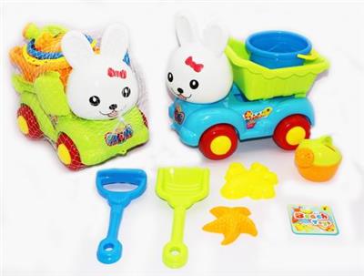 BIG RABBIT HEAD BEACH CAR - OBL858263