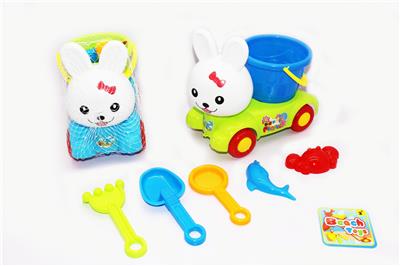 BUNNY HEAD BEACH CAR / BUCKET - OBL858265