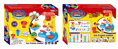 SMILEY FACE ICE CREAM SET - OBL858385