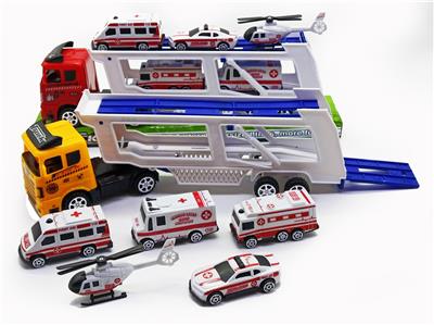 INERTIAL DOUBLE-DECKER TOW TRUCK ON-BOARD TAXI RESCUE VEHICLE - OBL858452