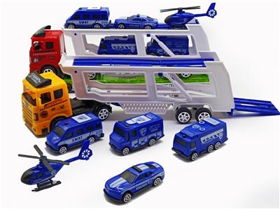 INERTIAL DOUBLE-DECKER TOW TRUCK ON-BOARD TAXI POLICE CAR - OBL858453