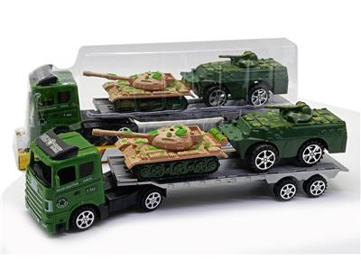 INERTIAL MILITARY TOW TRUCKS CARRY COASTING TANK ARMORED VEHICLES - OBL858458