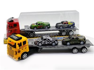 INERTIAL TOW TRUCK CARRYING BACK FORCE TIN PICKUP TRUCK - OBL858463