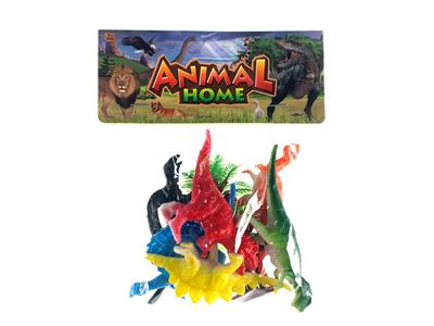 4.5寸6只实心恐龙 - OBL858697