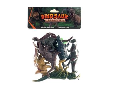 6寸6只空心恐龙(仿真) - OBL858715