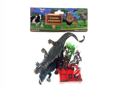 10寸2只空心鳄鱼(带哨) - OBL858720