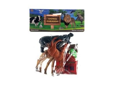 6-7寸3只装动物 - OBL858739