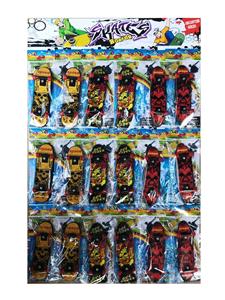 Finger skateboard skull logo 18pcs - OBL858851