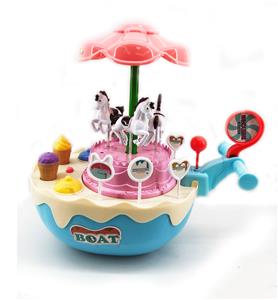 ELECTRIC UNIVERSAL CAROUSEL CAKE CART - OBL859020