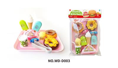 Hamburger pizza doughnut - OBL859185