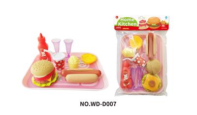 Hamburger pizza doughnut - OBL859186