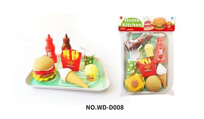 Hamburger pizza doughnut - OBL859187