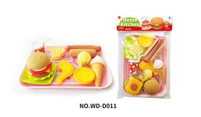 Hamburger pizza doughnut - OBL859189