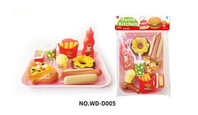 Hamburger pizza doughnut - OBL859192