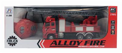 1:36半合金四通消防遥控车（包电） - OBL859212